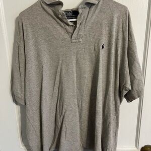 Ralph Lauren Classic Gray Polo Shirt